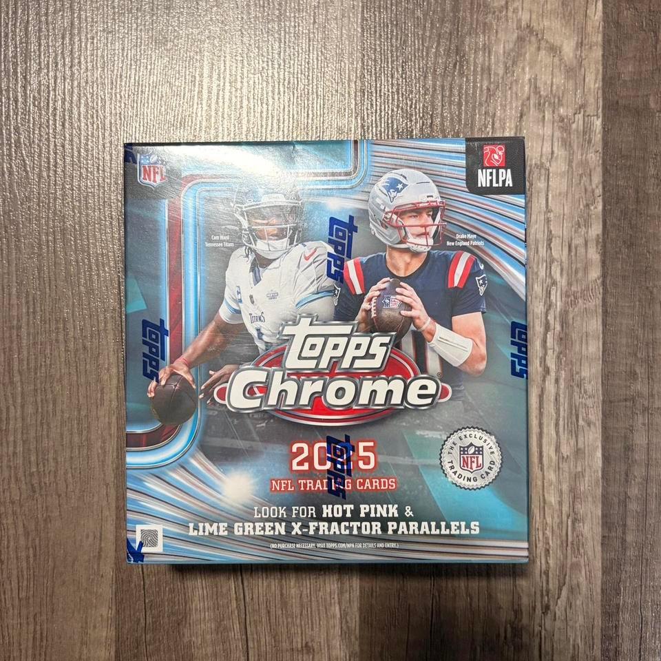 2025 Topps Chrome Nfl Mega 21b2