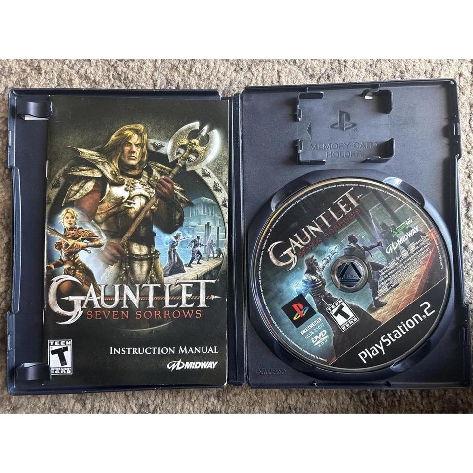Gauntlet Seven Sorrows Sony Playstation 7a8a