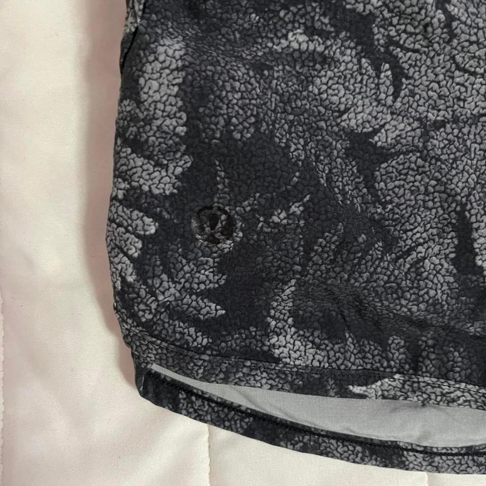 Black Grey Floral Print 2117 3