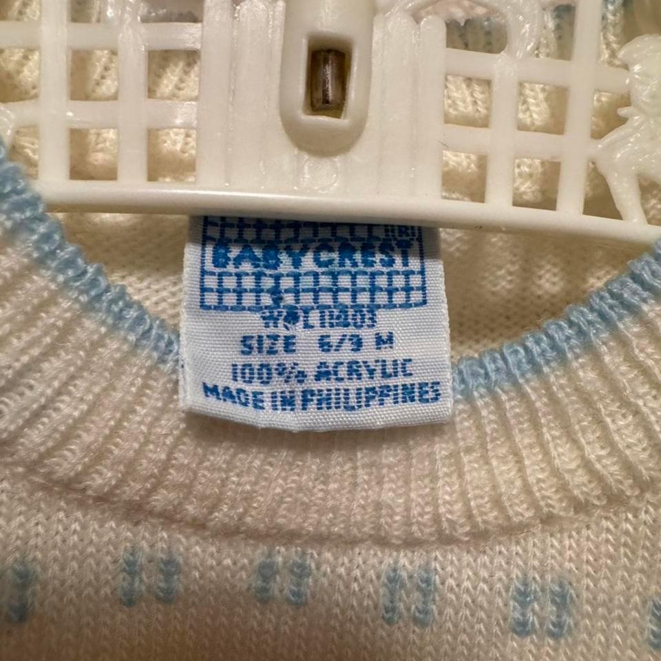 Vintage Babycrest Baby Blue B552 3