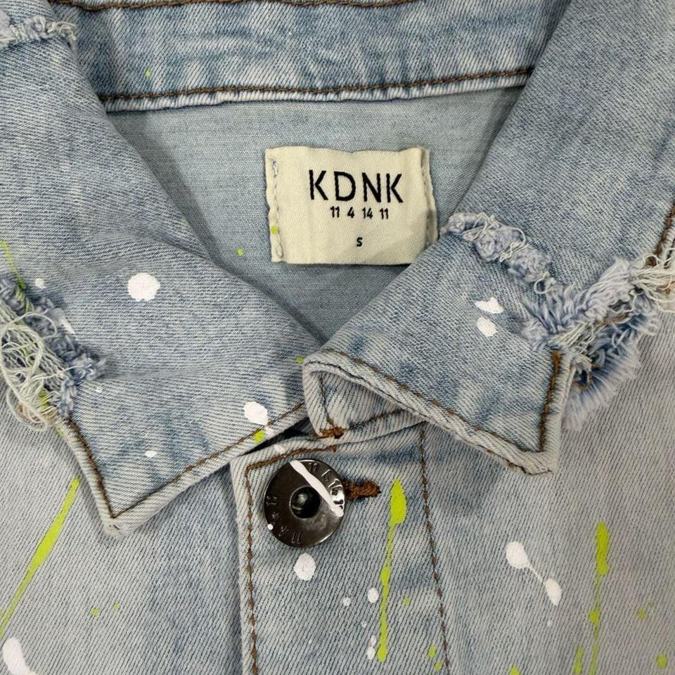 Kdnk Light Blue Distressed Denim 05c3 4