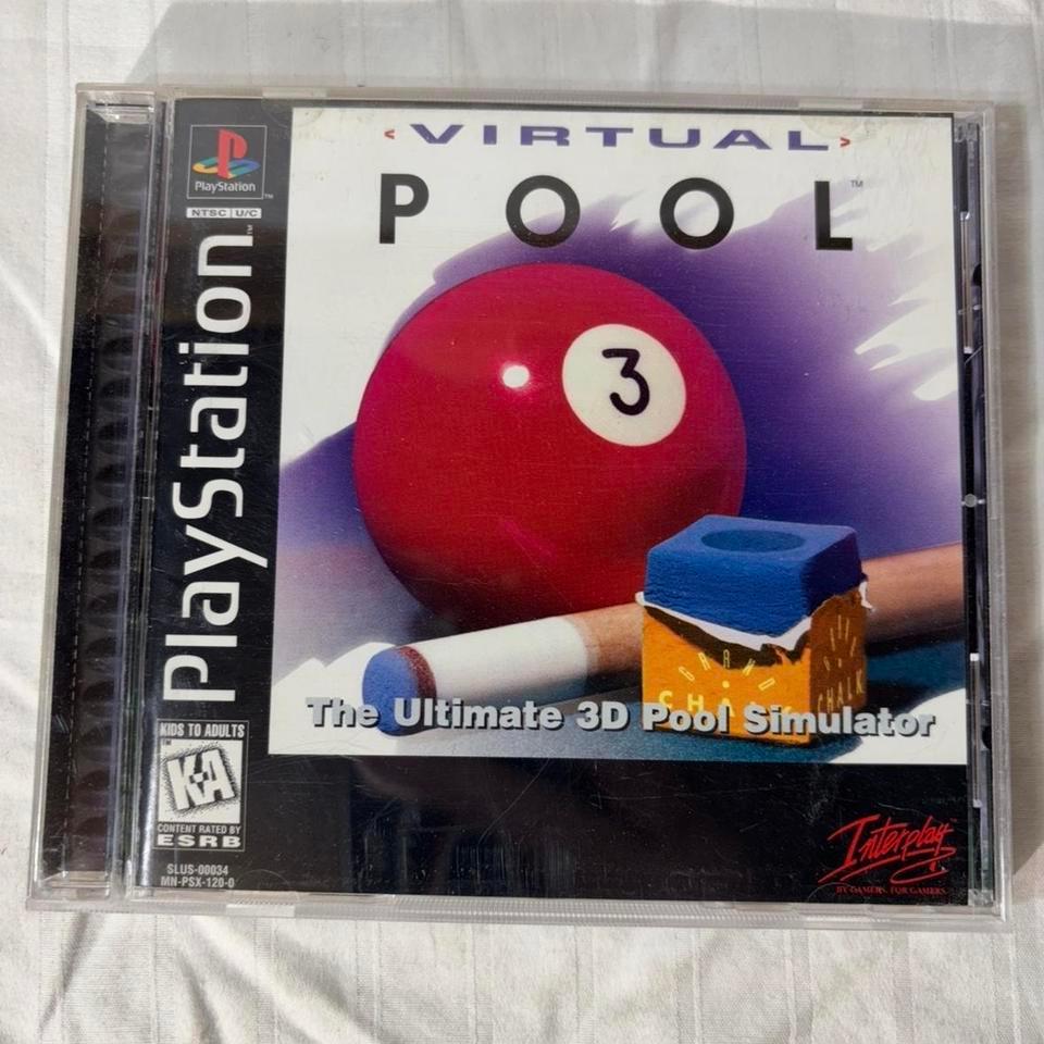 Virtual Pool Sony Playstation 1