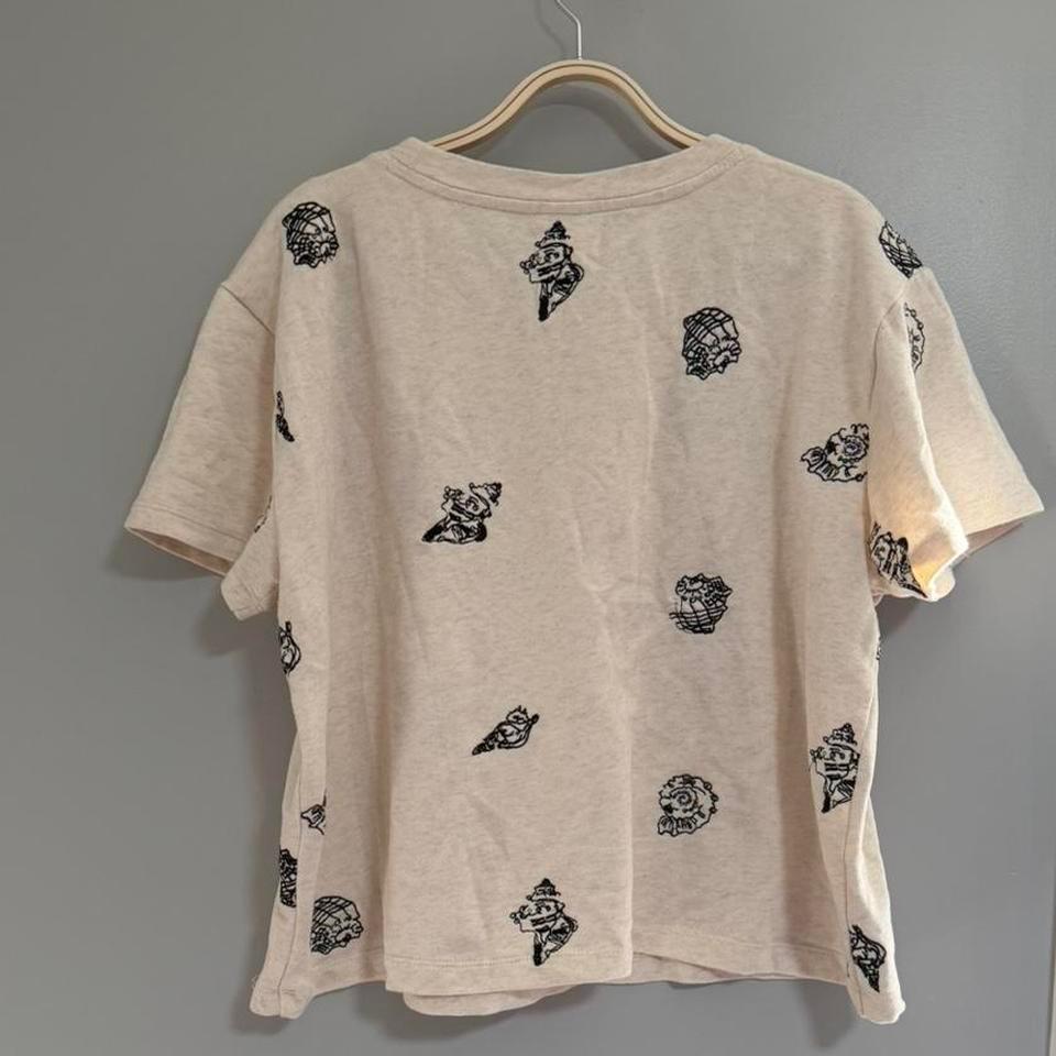 Maeve Embroidered Shell Short Sleeve F962 7