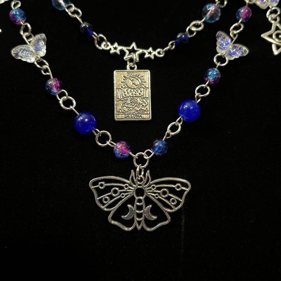 Celestial Tarot Lunar Moth Necklace 7