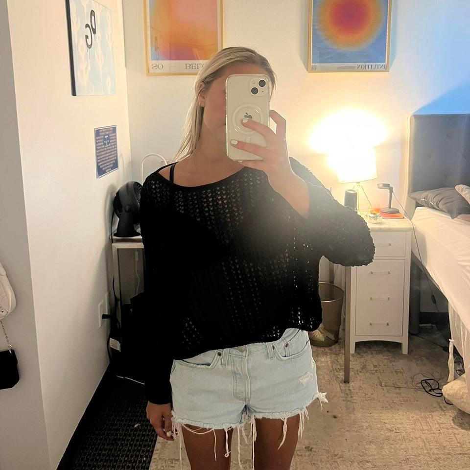 Cute Mesh Beach Coverup Zara