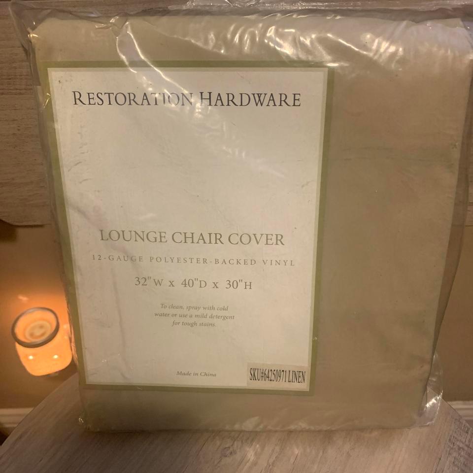 Restoration Hardware Lounge Chair Cover B769