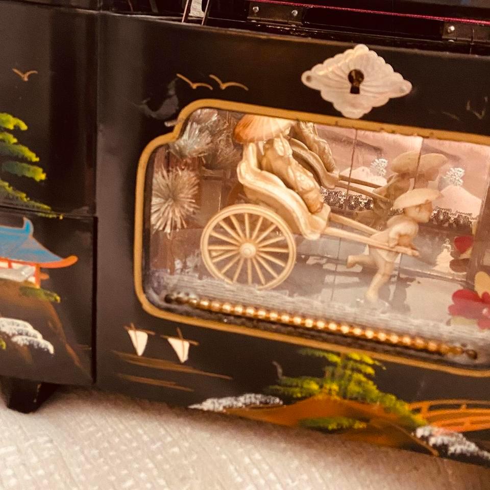 Black And Gold Vintage Japanese Inspired 2