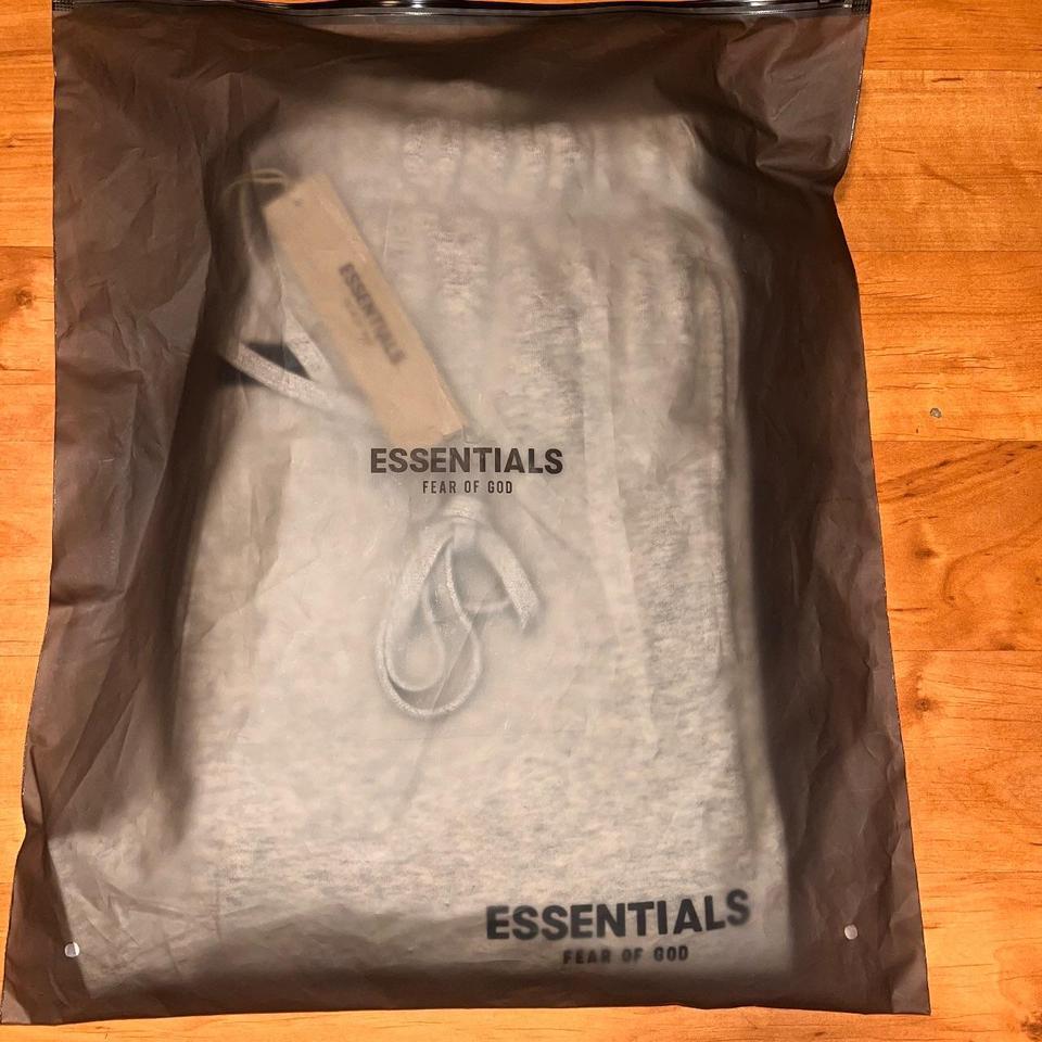 Essentials Light Oatmeal Relaxed Sweatpants B2d4 3