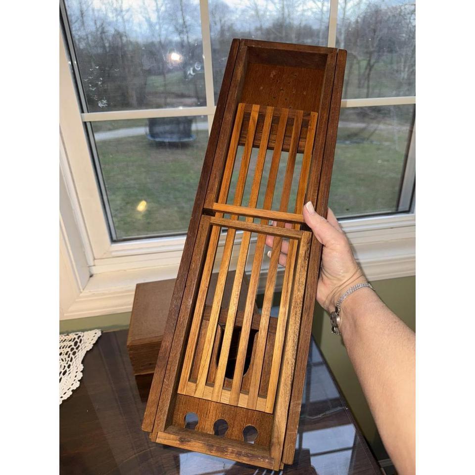 Teak Bathtub Caddy Tray Adjustable 44a2 5