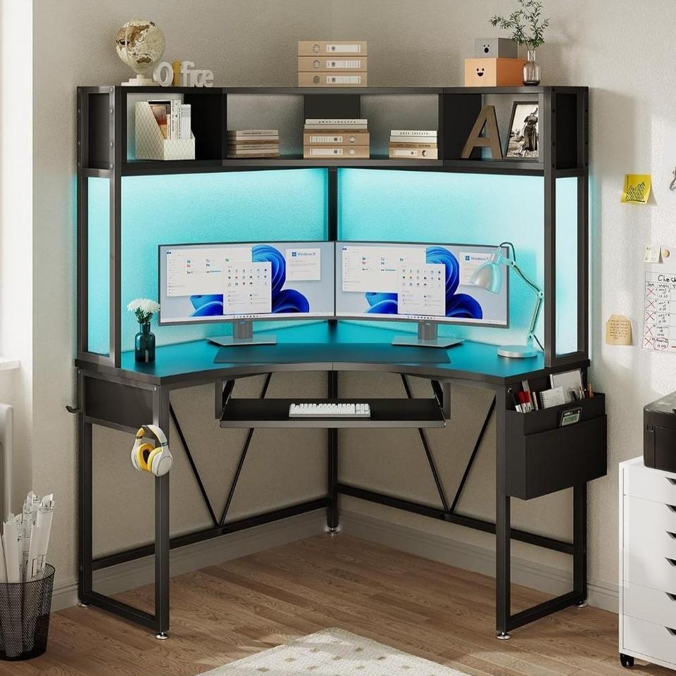 Corner Desk With Built In Shelves 5f22
