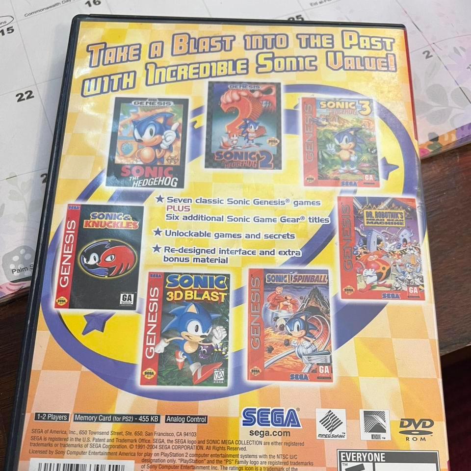 Sonic Mega Collection Plus Ps2 Ca0c 2
