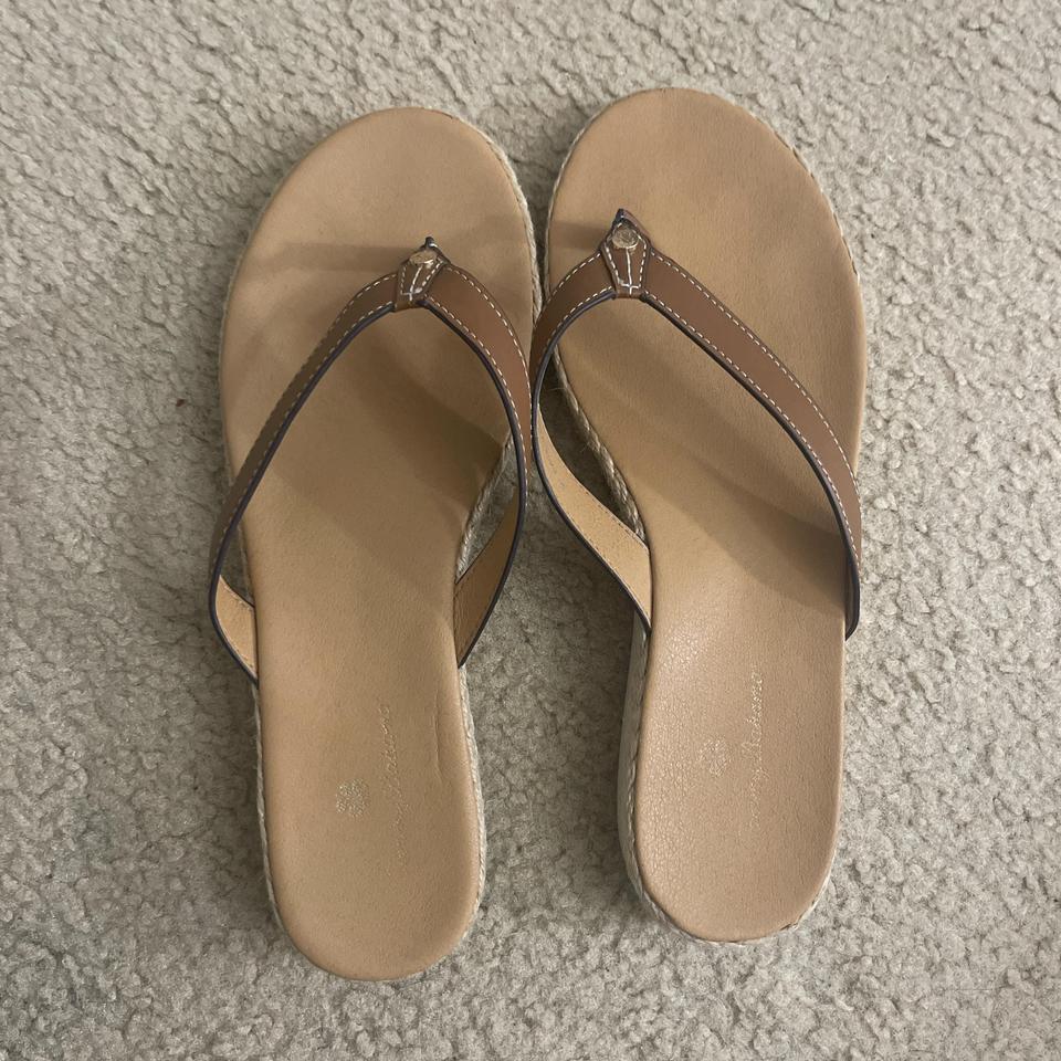 Tommy Bahama Brown Leather Flip A5dc