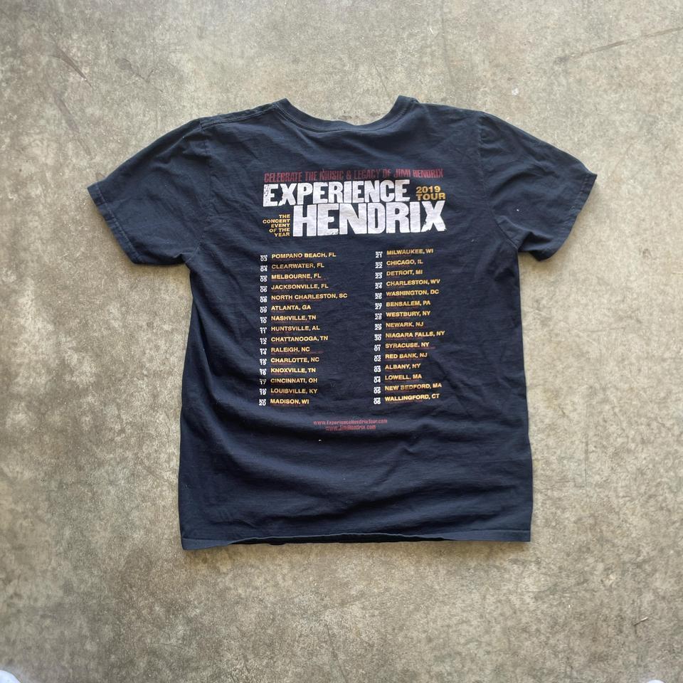 Experience Hendrix Tour Black T Shirt E5d3 2