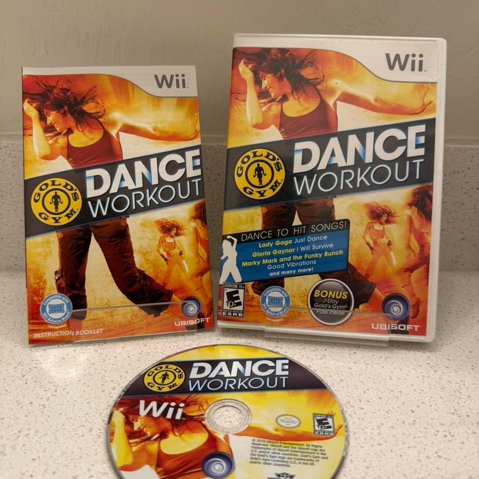 Golds Gym Dance Workout Nintendo 2dd3