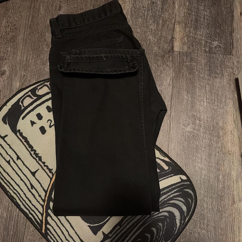Levis Black 501 Jeans 34x32 565e 2