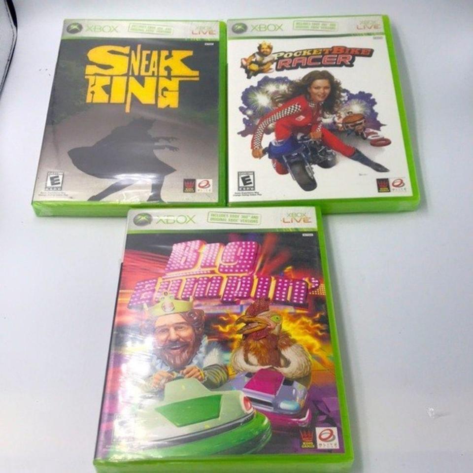 Lot Of 3 Xbox Games F3f7