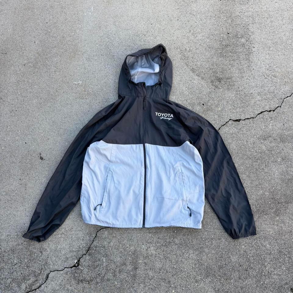 Toyota Racing Black Windbreaker Jacket A23a
