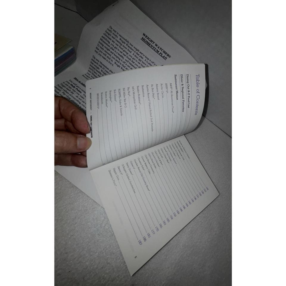 Weight Watchers Momentum Program 2010 47eb 3