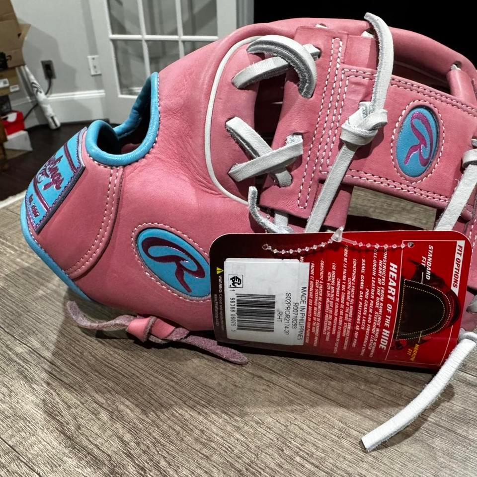 Rawlings Pink And Blue Baseball 2dbc 2