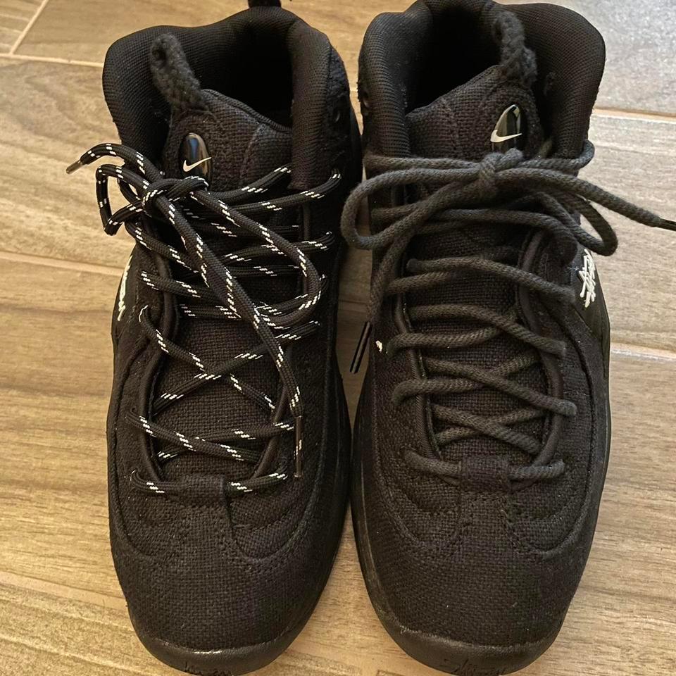 Black Stussy X Nike Air 3