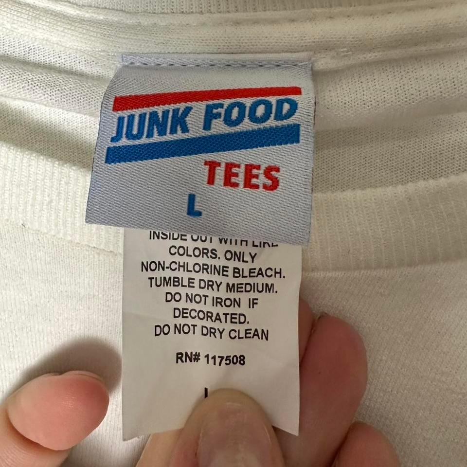 Junk Food Tees Large L 2