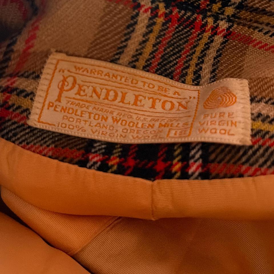 Pendleton 100 Virgin Wool Brown 874e 8