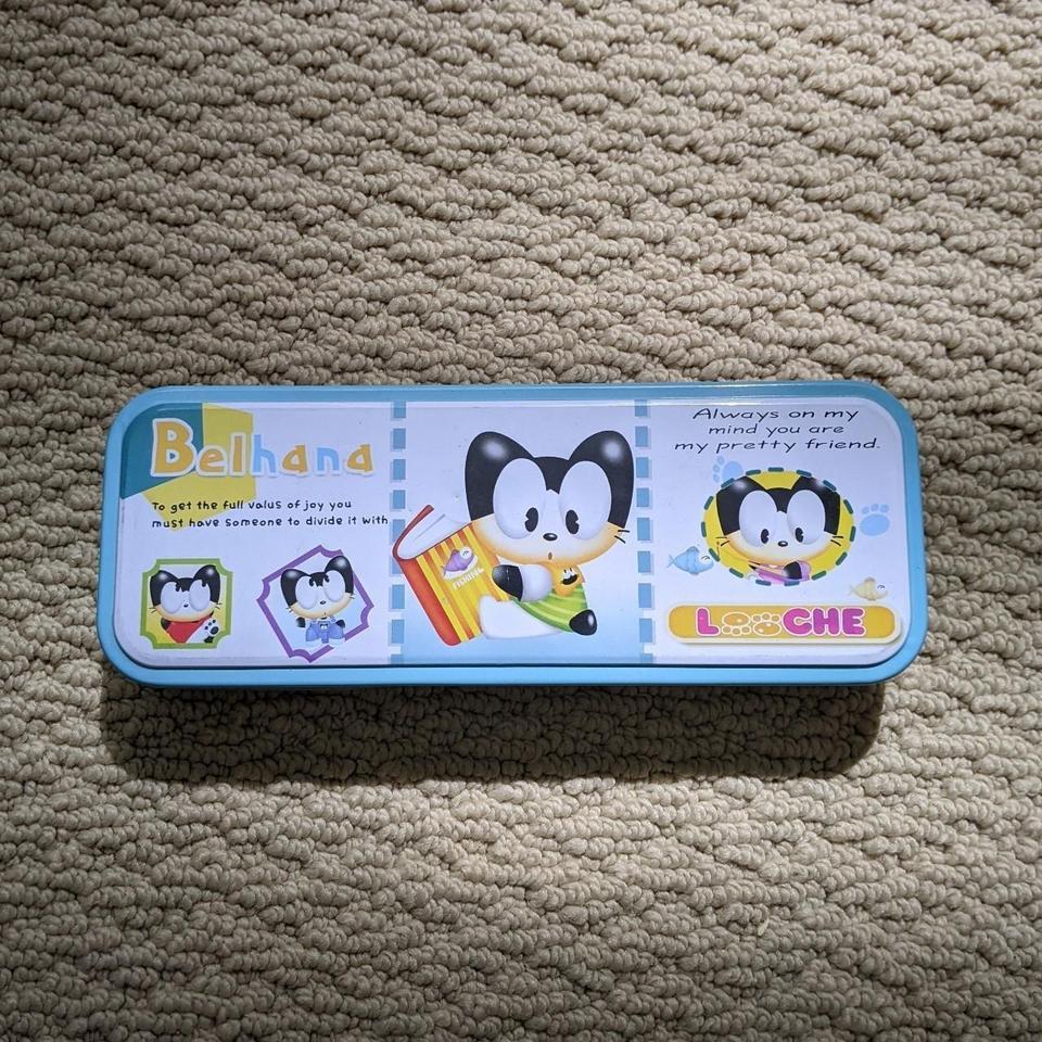 Vintage Cat Pencil Box