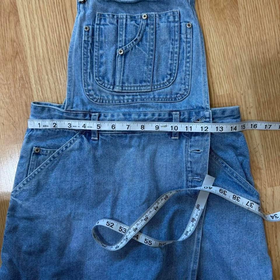 Vintage 90s Denim Short Overalls Fb2e 7