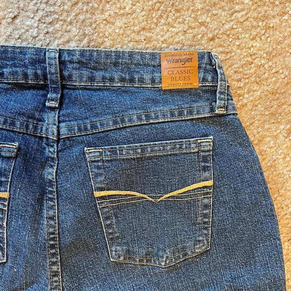 Wrangler Jeans With Red Stitching 6ebb 4