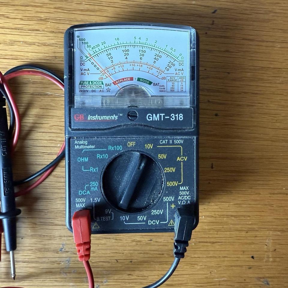 Gardner Bender Gmt 318 Analog Multimeter 8