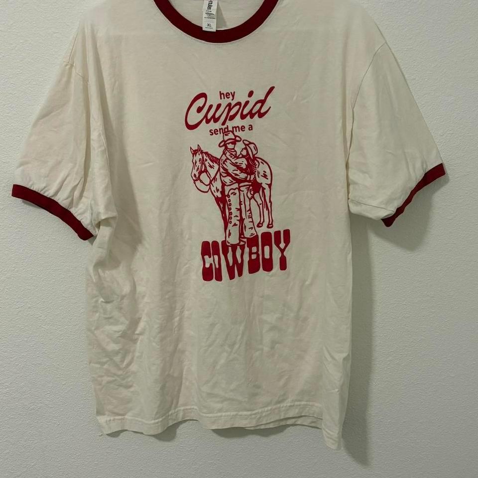 Womens T Shirt Hey Cupid Send Df05 3