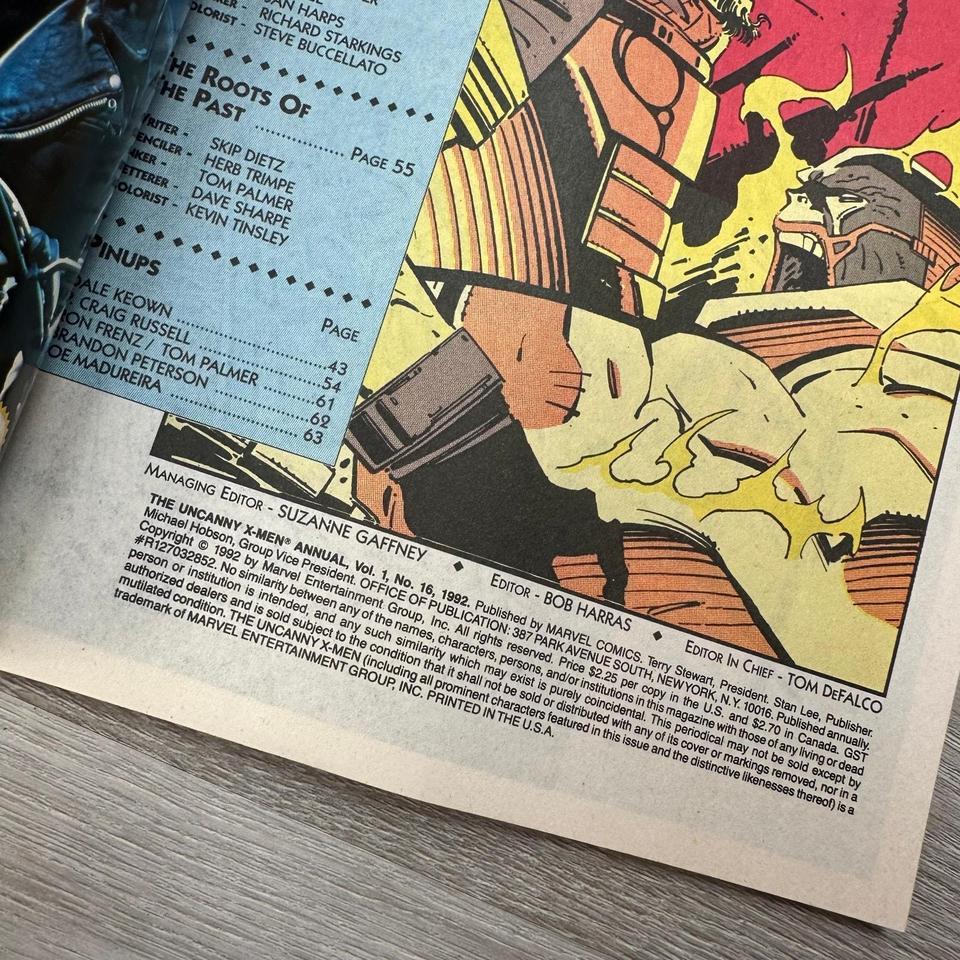 The Uncanny X Men Annual 1992 4f63 6