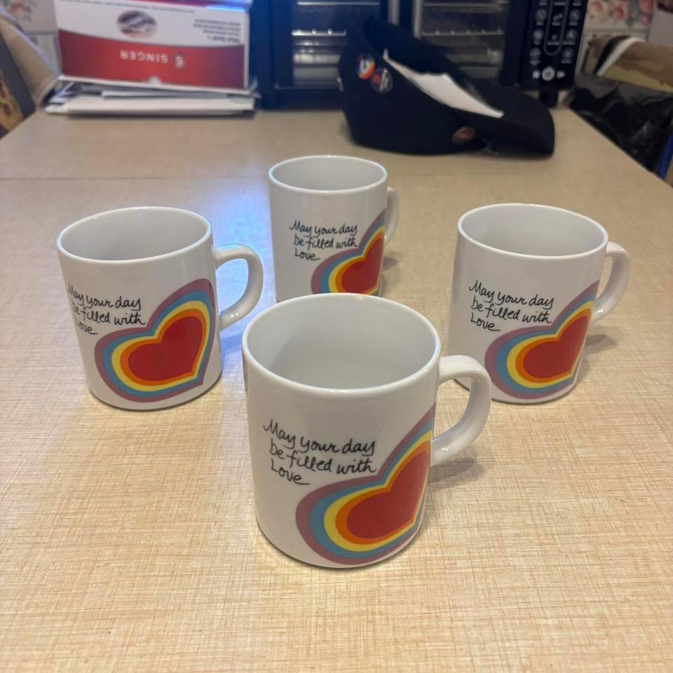 Set Of 4 Vintage 1983 729d