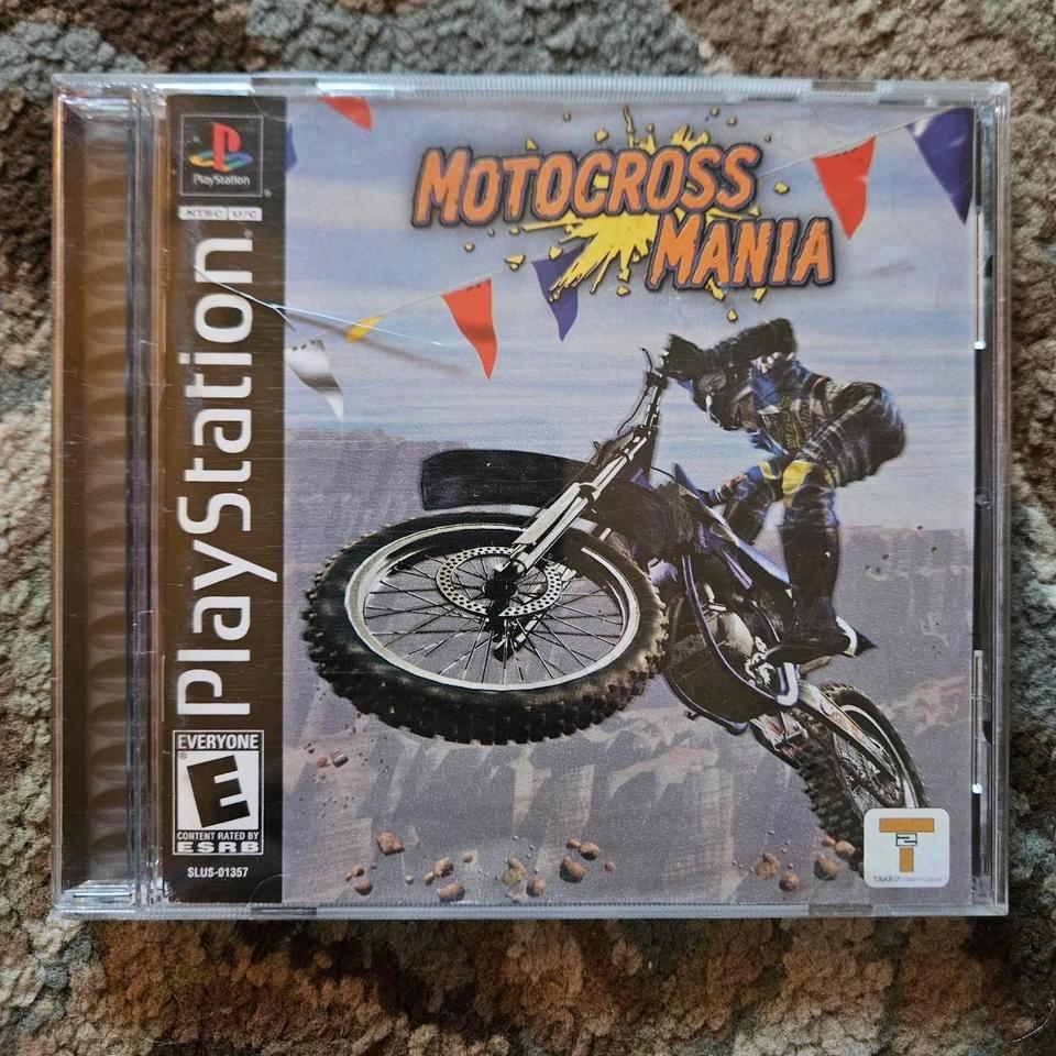 Motocross Mania Playstayion Game Ps1