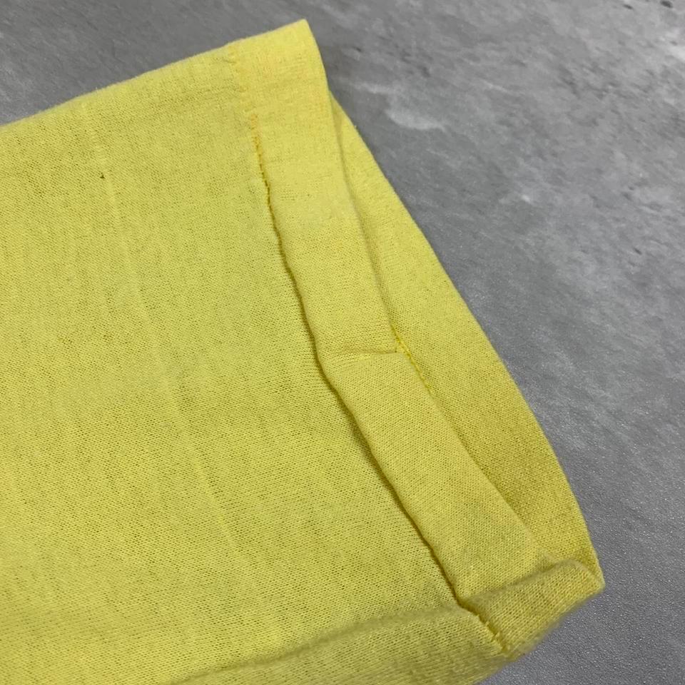 Yellow Vintage 80s Couch Potato 8bd3 5