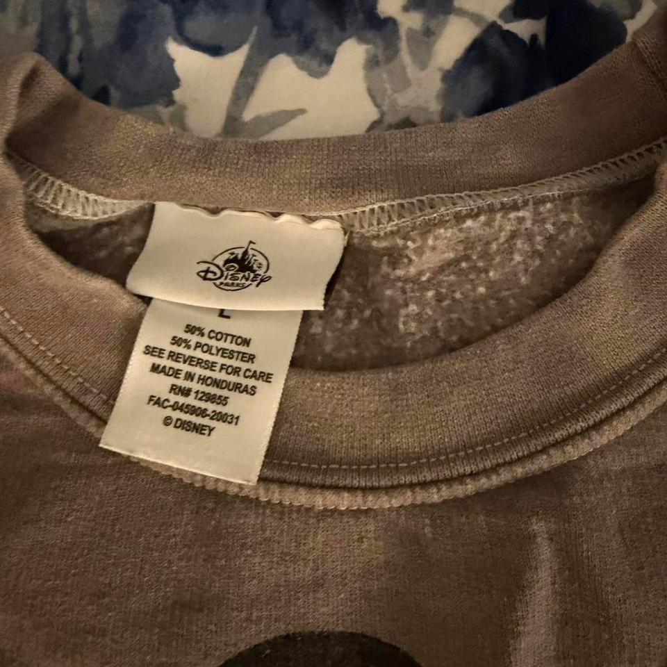 Disneyland Grey Sweatshirt Size L 2fe3 2