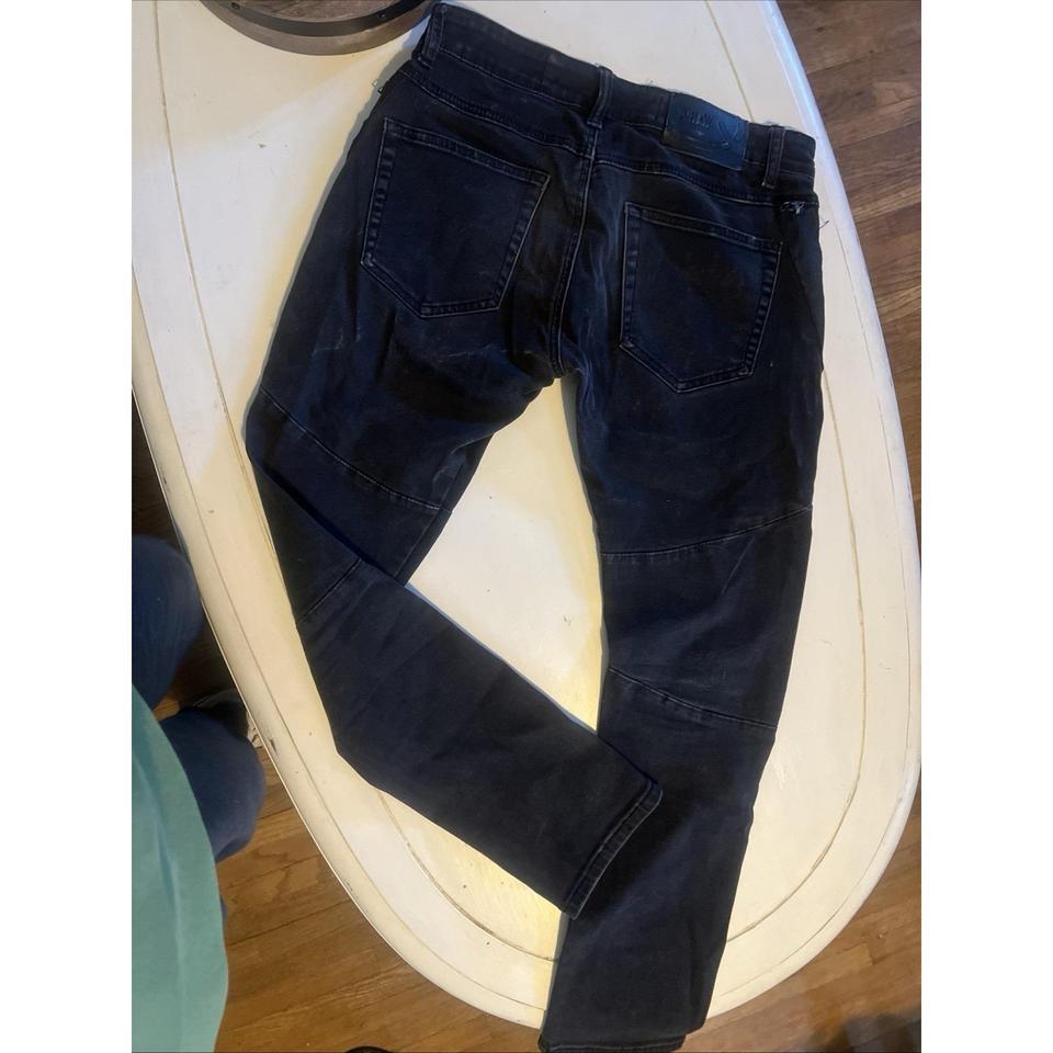 Xray Jeans Black Moto Skinny C216 4