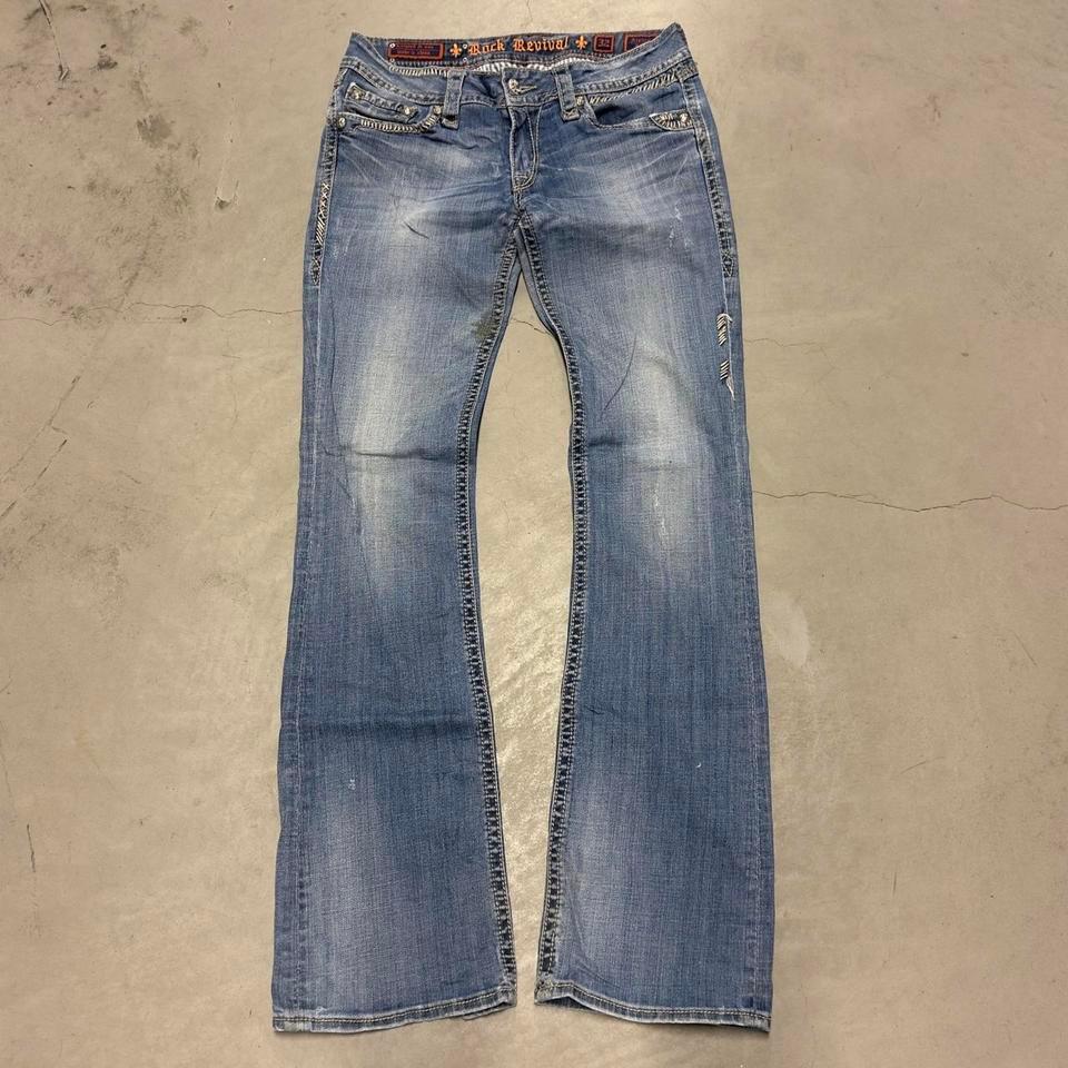 Vintage Womens Rock Revival Low Ead7 4