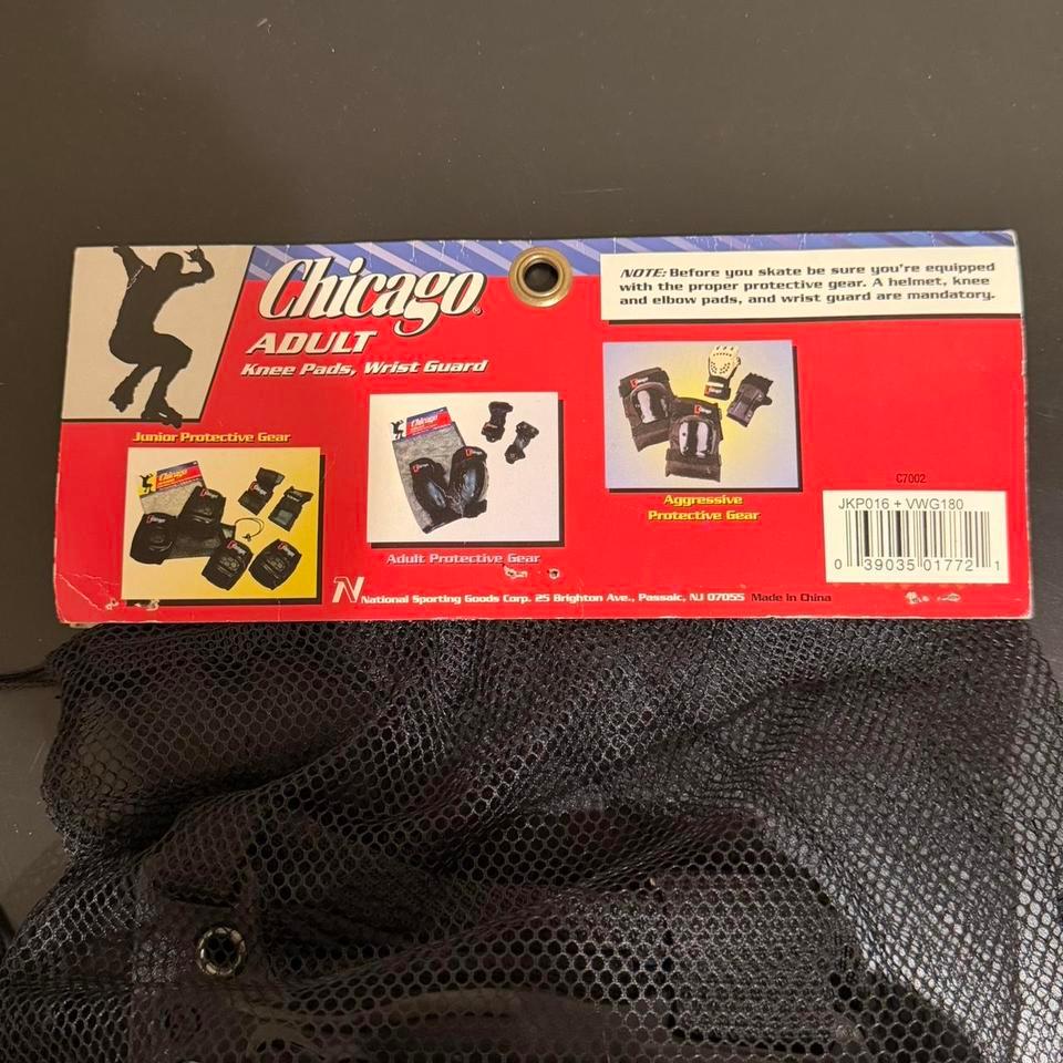 Chicago Black Knee Pads And Cbb8 3