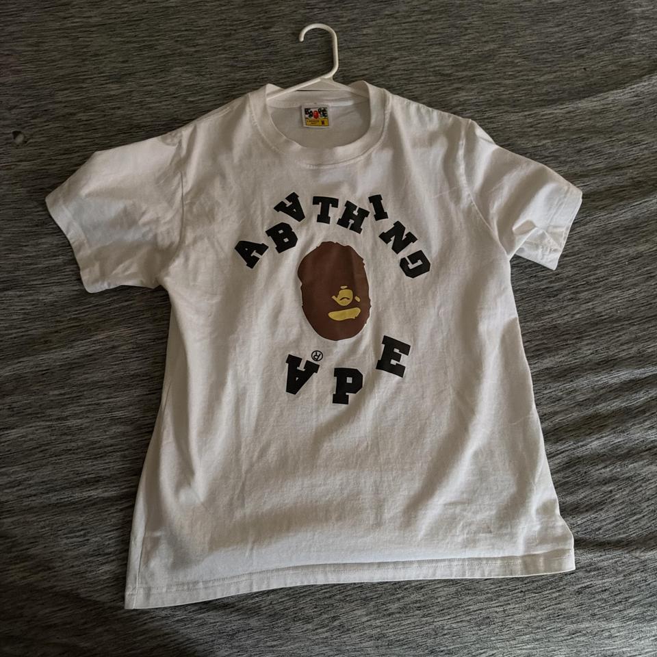 White A Bathing Ape College 739d
