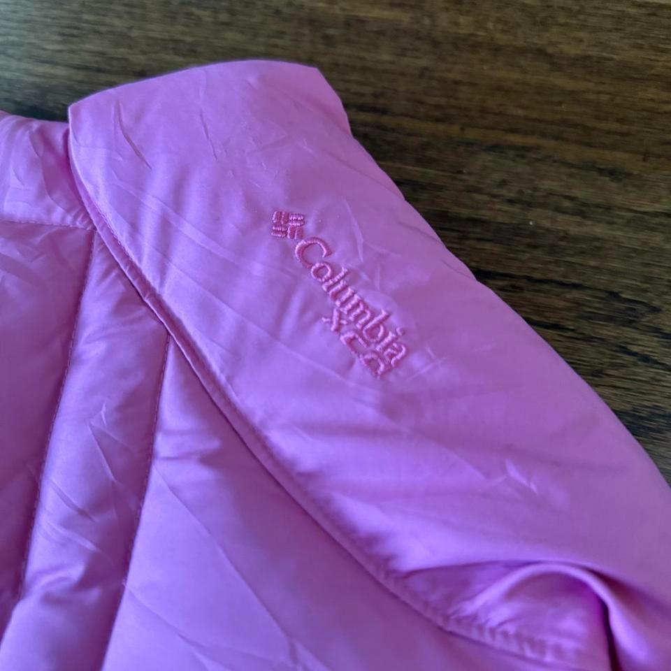 Columbia Pink Puffer Vest 588d 6