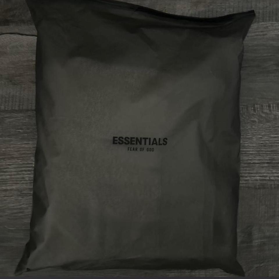 Essentials Hoodie Dark Oatmeal Size B755 3