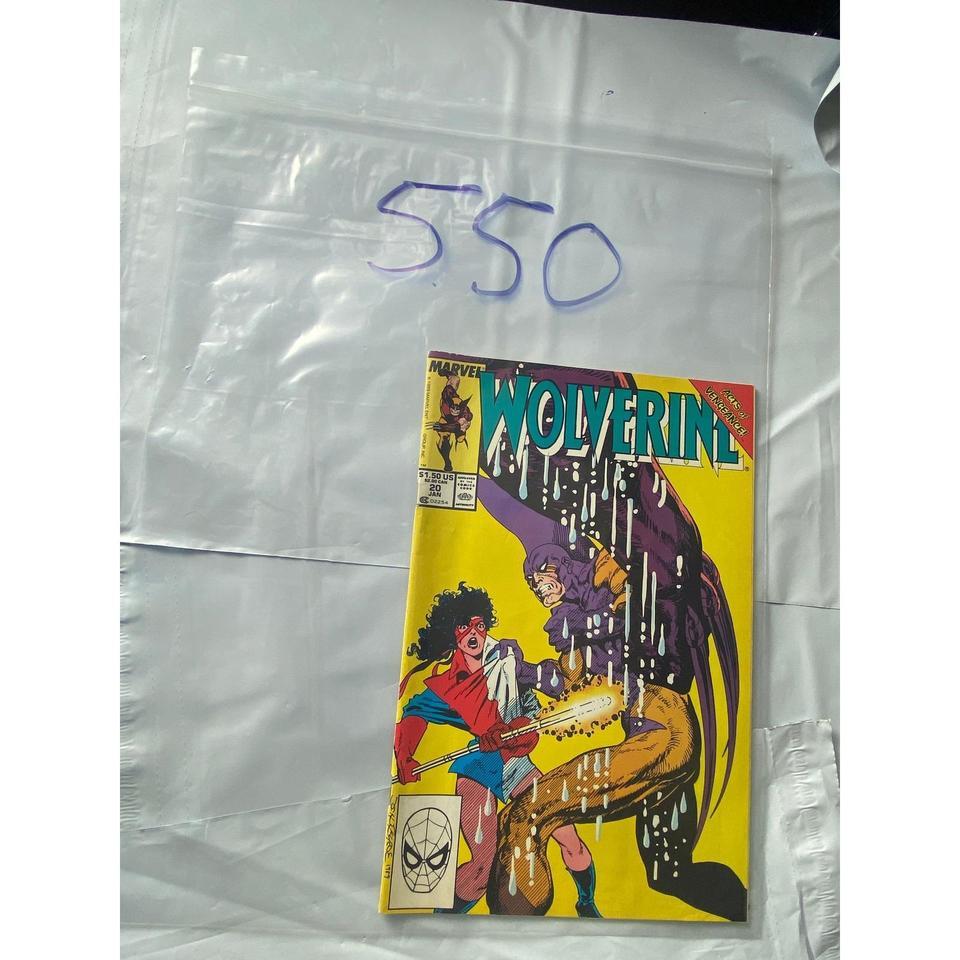 Wolverine 20 Marvel Comics 1989
