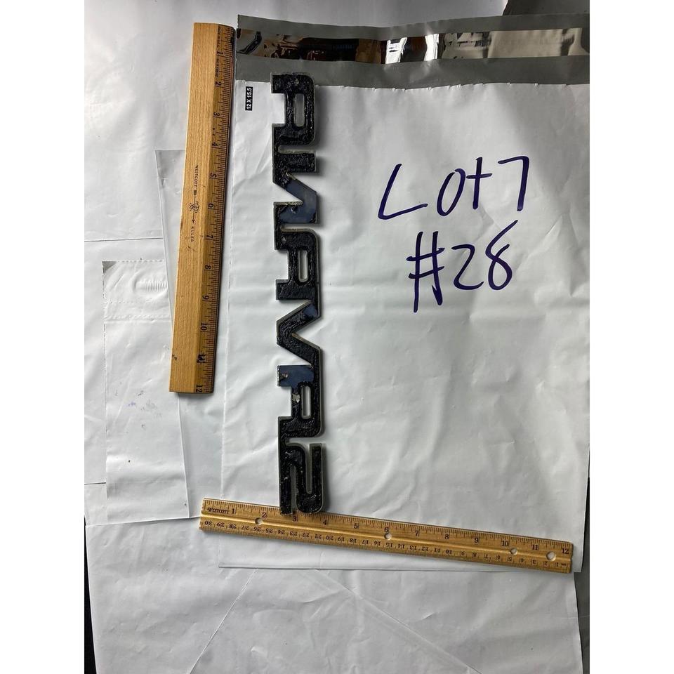 Oem Toyota Sienna Chrome Rear 7bae 4