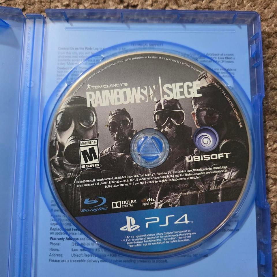 Rainbow Six Siege Ps4 Game 4