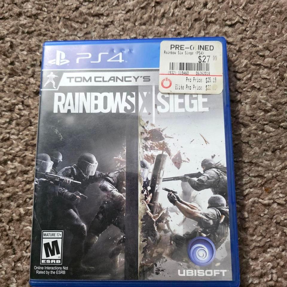 Rainbow Six Siege Ps4 Game