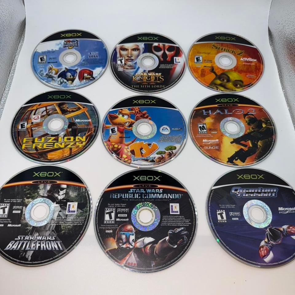 Lot Of Xbox Original Games 0eef
