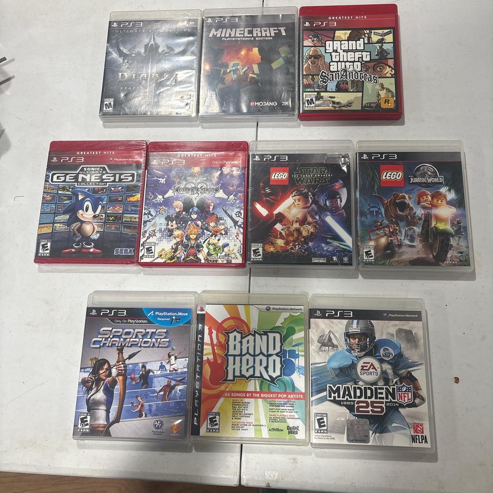 Ps3 Video Game Bundle Top 8466