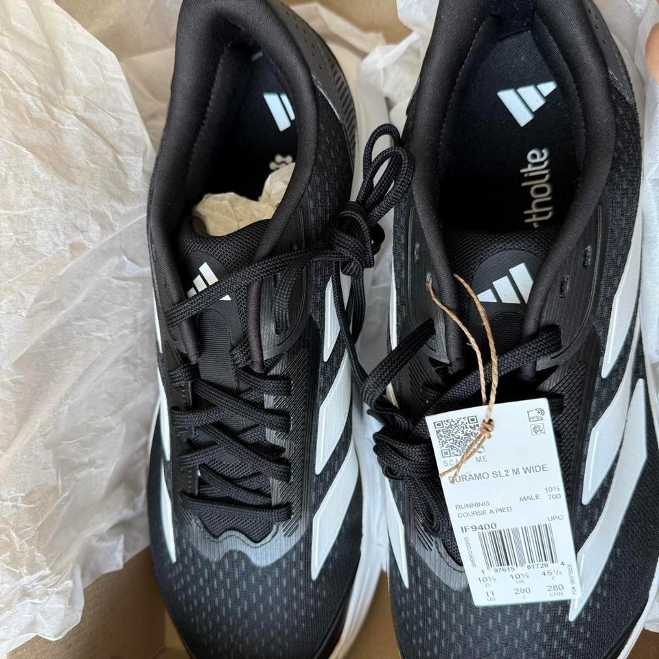 Adidas Black Running Shoes Size B343 7