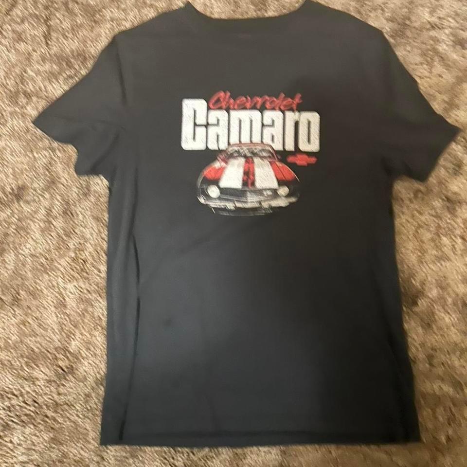 Chevrolet Camaro Black T Shirt Size 2e5f